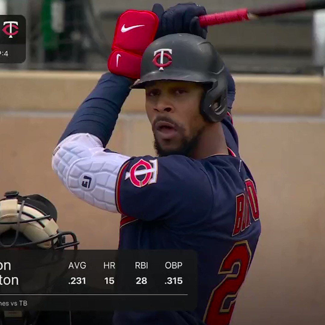 MLB on X: That's FIVE home runs in 6 games for Byron Buxton
