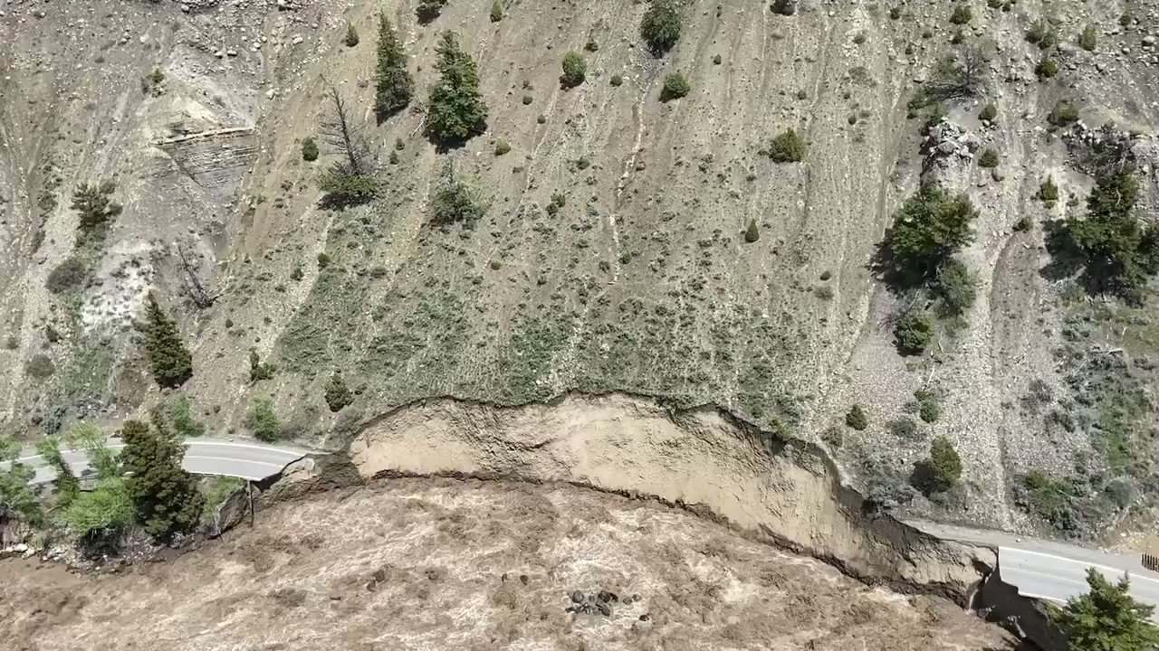 NBC Montana on Twitter "NEW VIDEO YellowstoneNPS helicopter video
