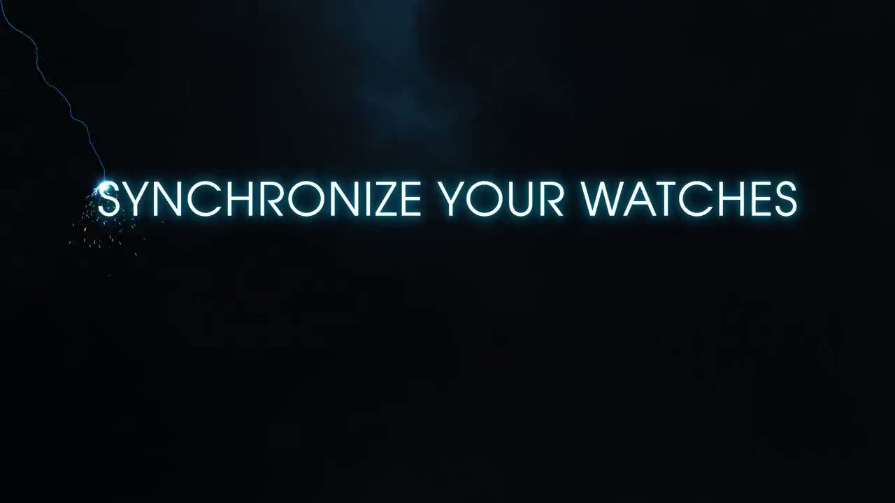 Back to the Future™ on Twitter "Synchronize Your Watches — The Future