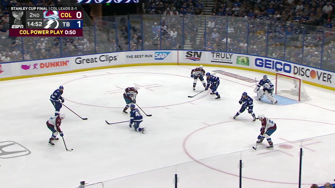 NHL on Twitter "All tied up in Tampa! 👀 StanleyCup 🇺🇸 ABC, ESPNPlus