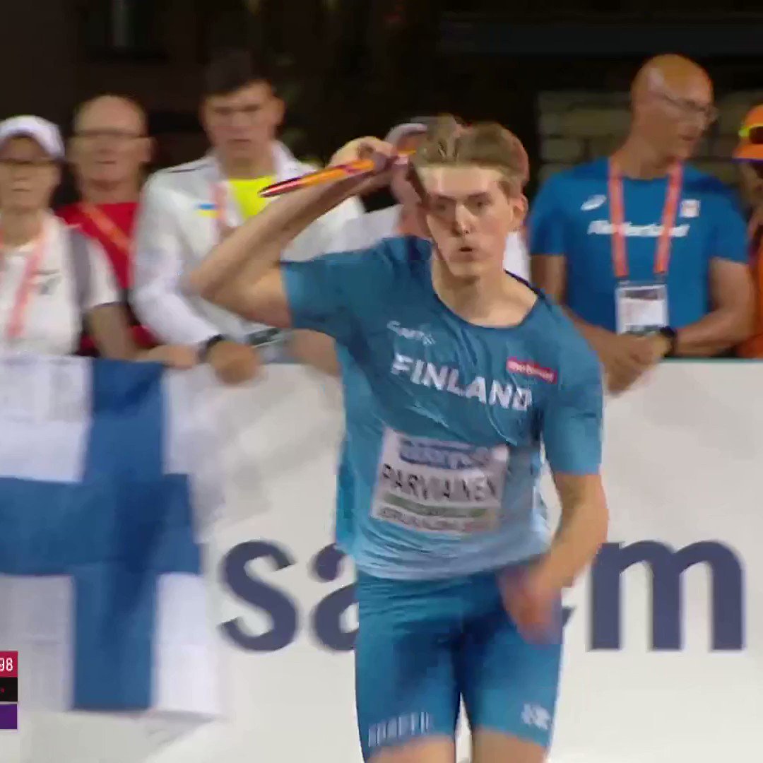 European Athletics on Twitter "BOOOOOM! 🚀 Topi Parviainen 🇫🇮 launches