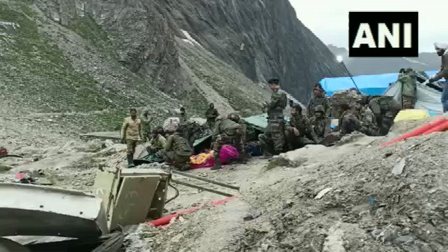 15 dead, 15,000 Rescued, 40 Still Missing After Amarnath Cloudburst  News-Pipa | News PiPa