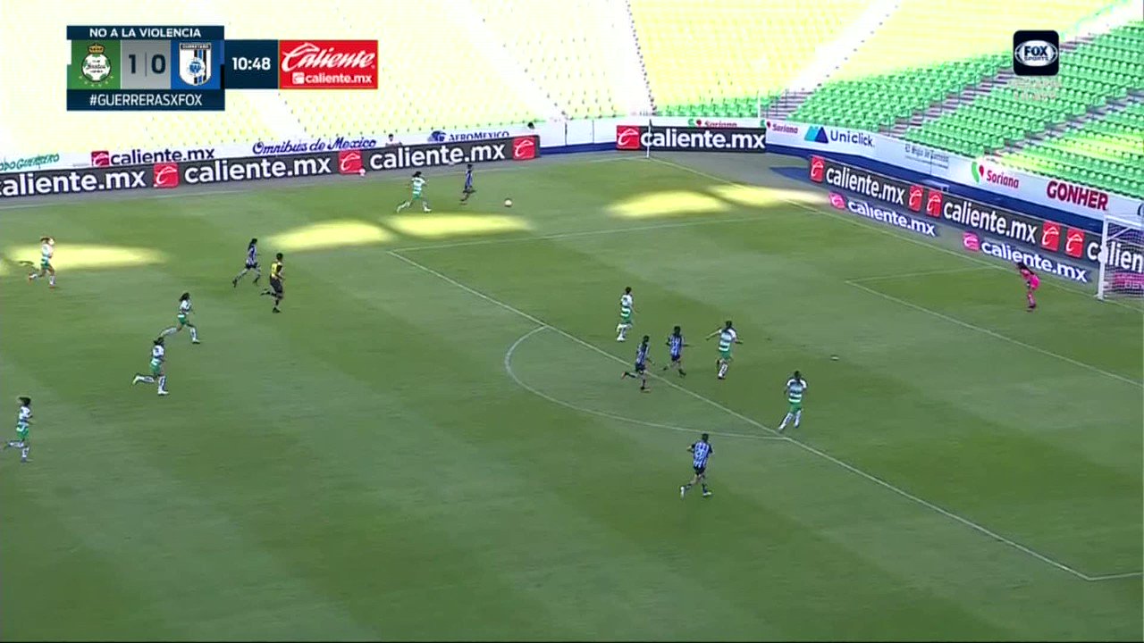 📹#NoTeLoPierdas 

¡¡G⚽⚽⚽L!!! 

Leidy Ramos no desaprovechó, y mandó a las 🥅 redes el balón para poner el 1-1 en el TSM Corona.

#VamosPorEllas👊🏼”