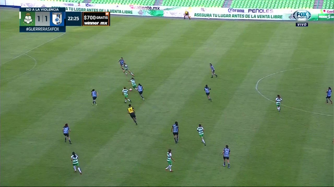 🤩 ¡DOBLETE! 🤩

Lia Romero no ha perdonado ninguna, y por segunda ocasión anota en el TSM Corona. ¡Gran inicio en casa!

#VamosPorEllas👊🏼”