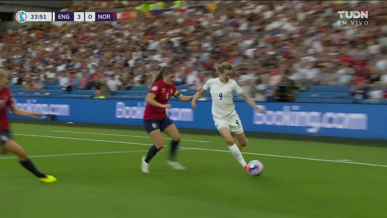 ¡Gooooooooool de Inglaterra! 🔥

Mead la manda a guardar y las inglesas aumentan la ventaja todavía más. 👏

🏴󠁧󠁢󠁥󠁮󠁧󠁿 4-0 🇳🇴

#VeranoDeCampeonas | #Inglaterra | #Noruega

🔴 EN VIVO
📺 TUDN
📱👉