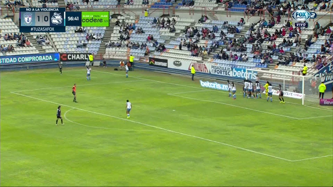📹#NoTeLoPierdas 

¡¡G⚽⚽⚽L!!! 

Mónica Alvarado continua poniendo arriba los números en el tablero para las Tuzas en las 🌬️Bella Airosa. 

Así aprovechó un rebote en el 🥅 poste, para anotar el segundo.

#VamosPorEllas👊🏼”