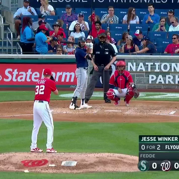 Mariners at Nationals / Twitter