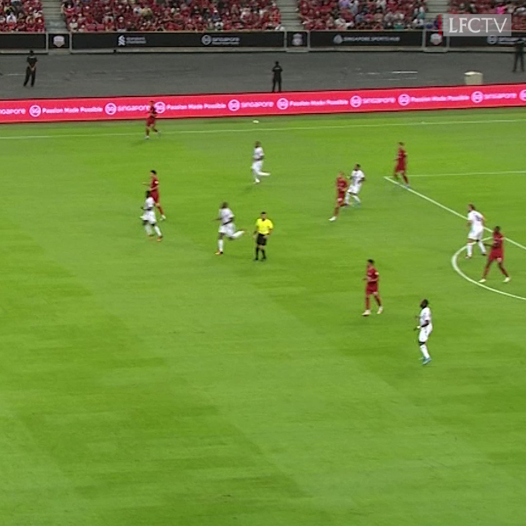 Harvey ➡ Hendo

A brilliant strike to put us ahead in Singapore 👏 

#LFCPreSeason”