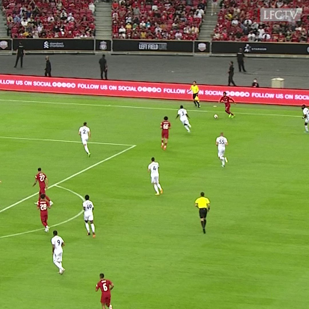 The Egyptian King doubling our lead in Singapore ⚽

#LFCPreSeason”