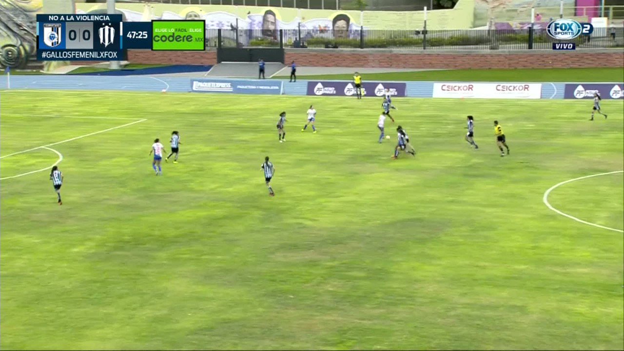 📹#NoTeLoPierdas 

¡¡¡AUTOG⚽L!!! 

De esta forma el equipo de @Rayadas se va arriba en el marcador, de manera momentánea en el O. Querétaro.

#VamosPorEllas👊🏼”