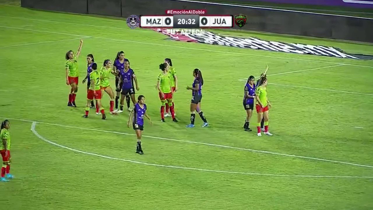 📹#NoTeLoPierdas 

G⚽⚽L AL 20' DE LA 20 > Karla Zempoalteca 

#VamosPorEllas👊🏼”