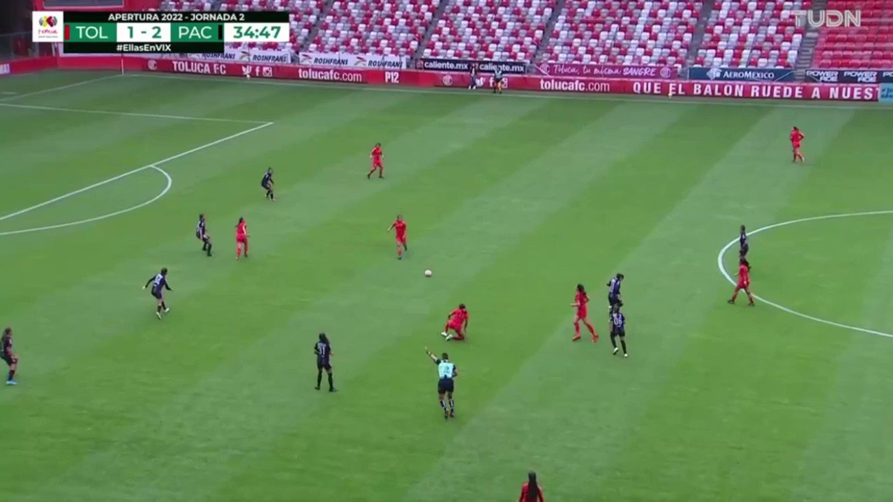 📹#NoTeLoPierdas 

🔥 ¿Si no es golazo, no cuenta?, ¿o cómo es, @MarielRoman17? 

#VamosPorEllas👊🏼”