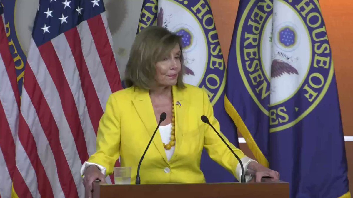 Read more about the article NEW – Pelosi says “no, absolutely not” and leaves when asked if her husband ever