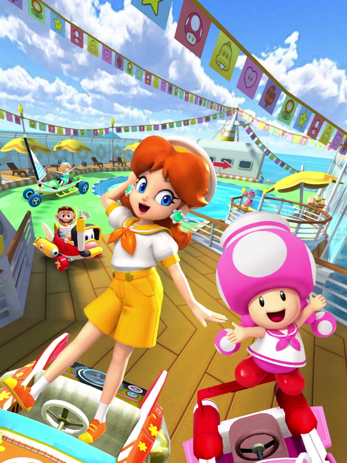 Mario Kart Tour on X: It's a bit early, but here's a sneak peek at the  next tour in #MarioKartTour! We received a lovely photo from Daisy and  Toad, who just arrived