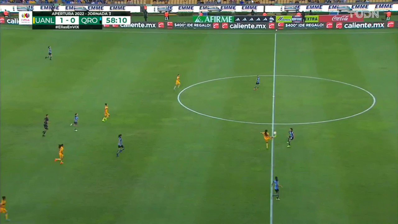 📹#NoTeLoPierdas 

Así fue el gol de BIG FISH! Ganó carrera, y anotó el segundo gol en el ‘Volcán’. 🐟

#VamosPorEllas👊🏼”