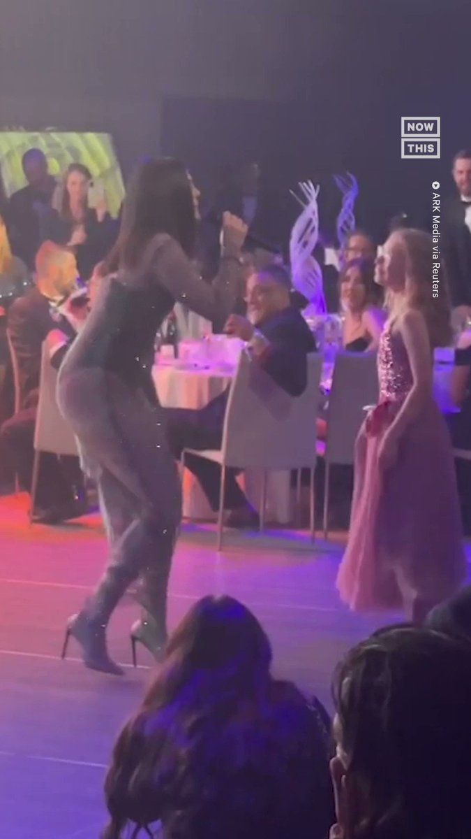 Jessie J made a little girl's night by getting off the stage mid-performance and joining her on the dance floor.
The singer was performing at the Caudwell Children Butterfly Ball, an event to benefit children with disabilities in the UK. https://t.co/fKhUczKs9v
