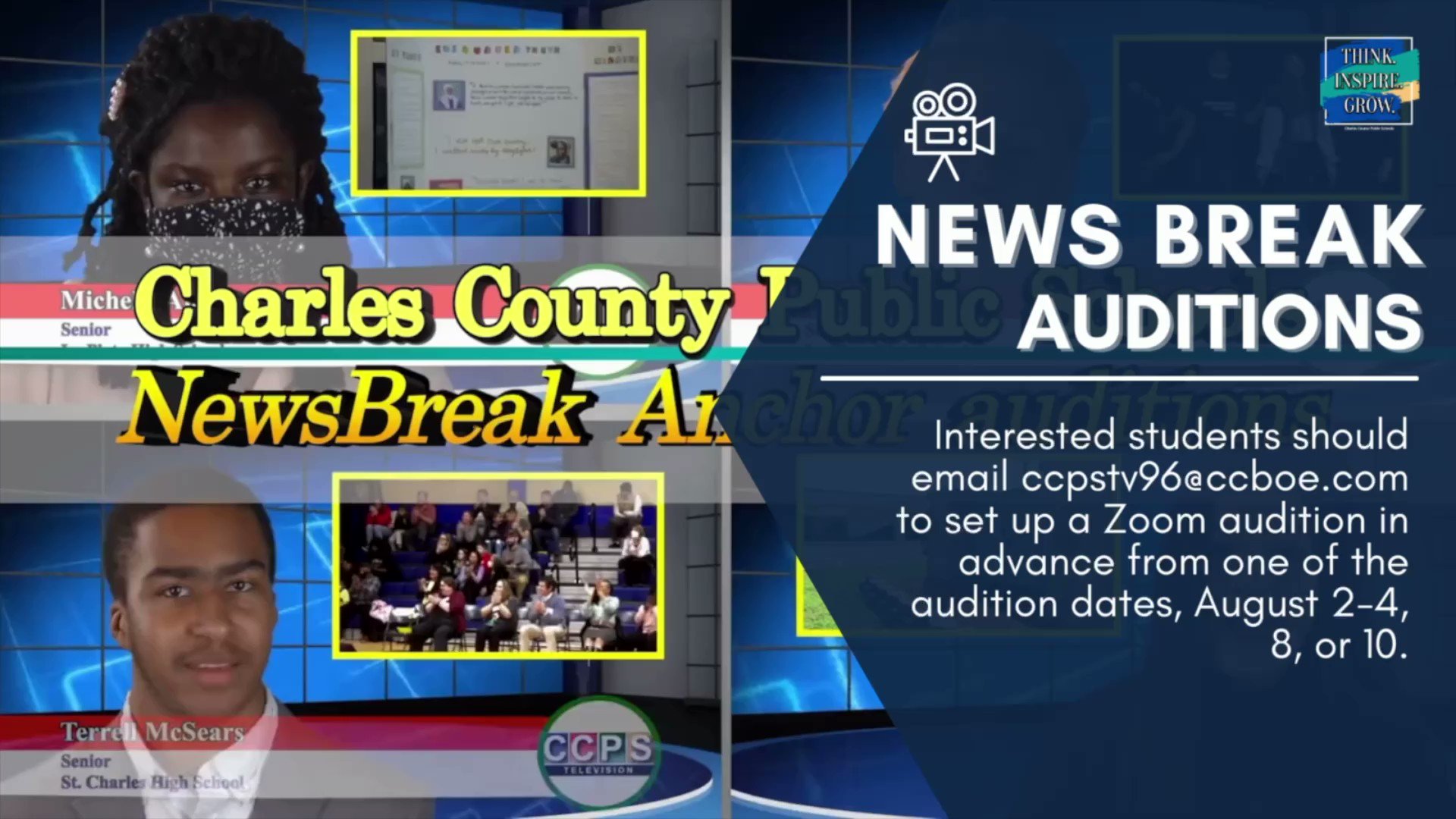 CCPS on Twitter "Rising CCPS juniors and seniors can audition to