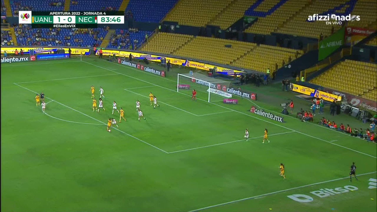 📹#NoTeLoPierdas 

¡¡¡AUTOGOL!!! 

Con esta anotación, Tigres aumentó su ventaja en el tablero, teniendo el 2-0 a su favor.

#VamosPorEllas👊🏼”