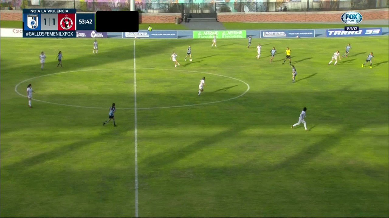 📹#NoTeLoPierdas 

¡¡¡G⚽⚽⚽L!!! 

Angelina Hix pone a las 🐕Perrísimas arriba con esta anotación.

#VamosPorEllas👊🏼”