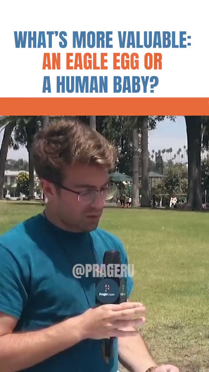 PragerU on Twitter "Are humans more valuable than animals? https//t