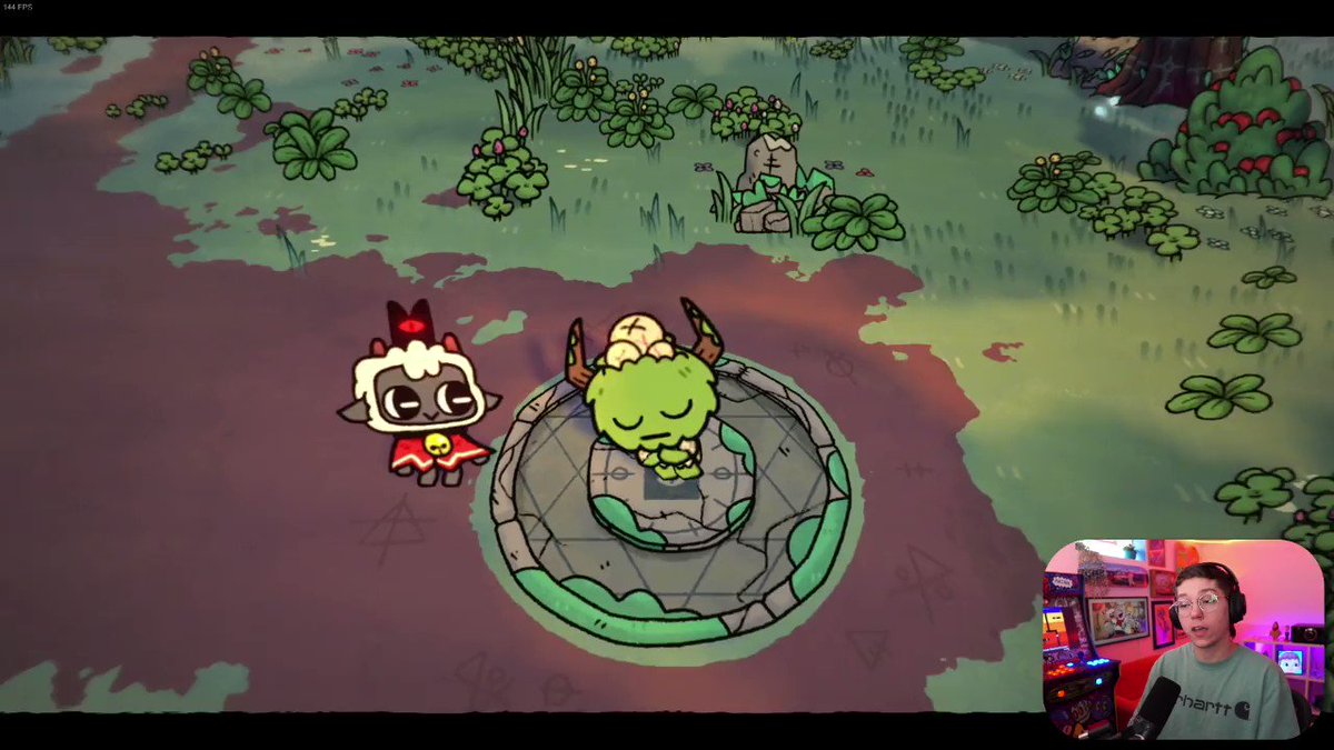 Devolver Digital on X: Behold 'Cult of the Lamb' from @MassiveMonsters! Repay your debt battling through mysterious regions, spreading the word of your dark lord, and building your flock into an adorably