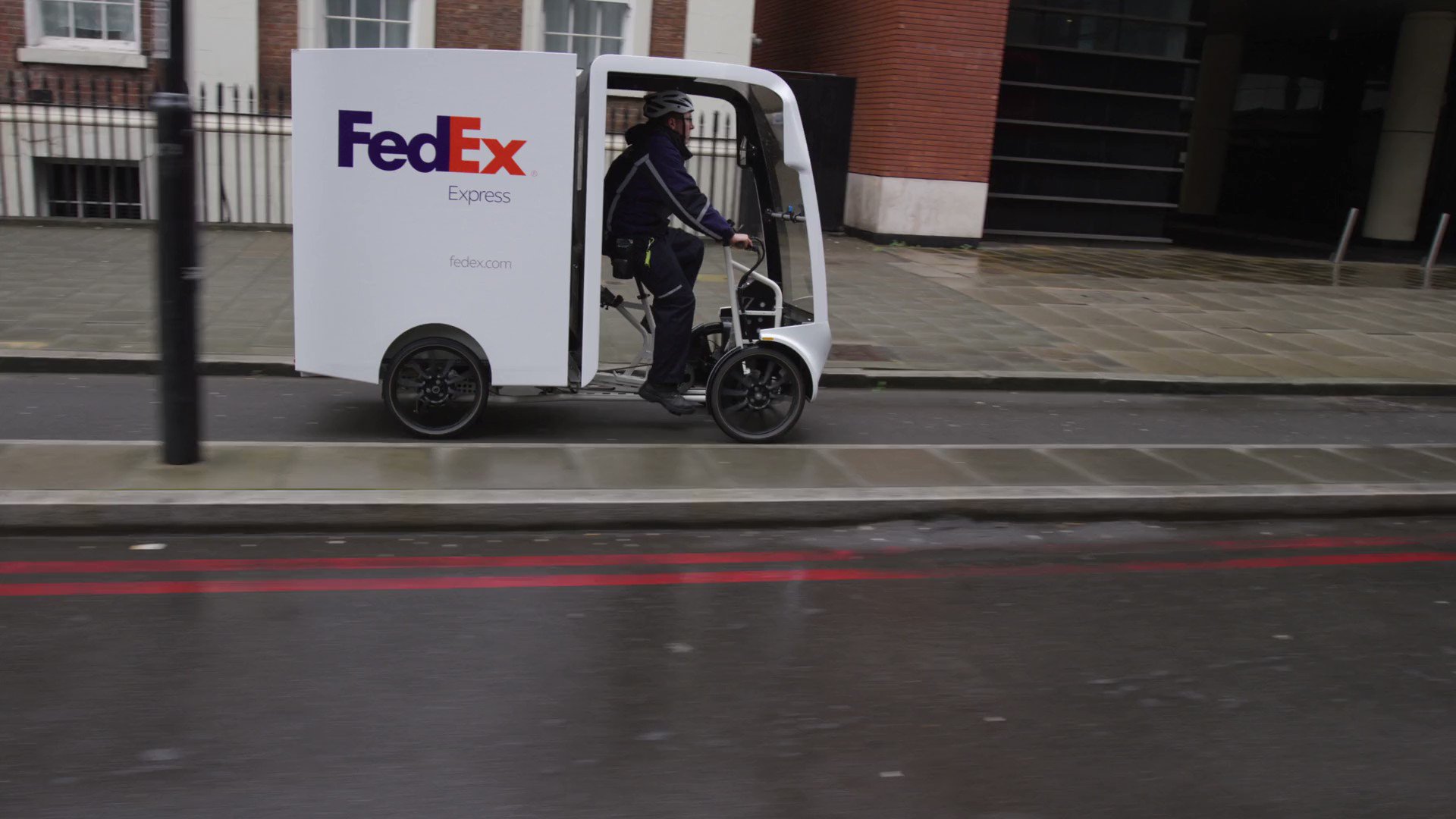 Fedex bike delivery hotsell