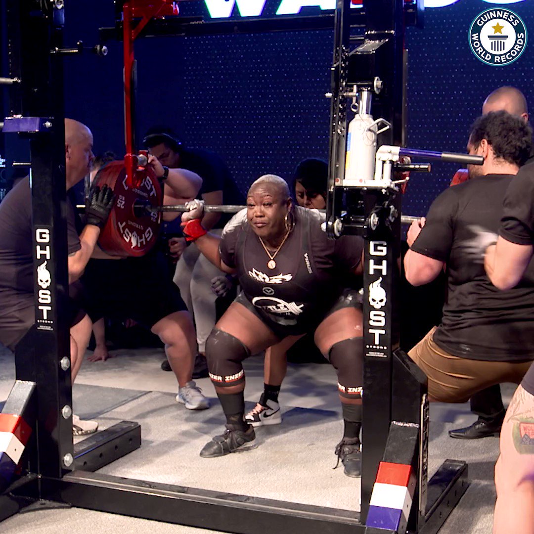 Guinness World Records on Twitter: "Tamara Walcott needs to bench press