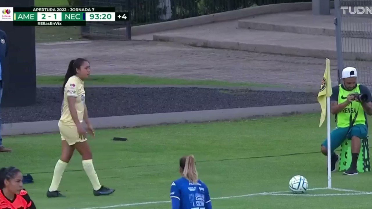 📹#NoTeLoPierdas 

¡¡¡G⚽⚽⚽L!!! 

En lo último del encuentro, Janelly Farias remató dentro del área para concretar el triunfo. 💪🏼

#VamosPorEllas👊🏼”