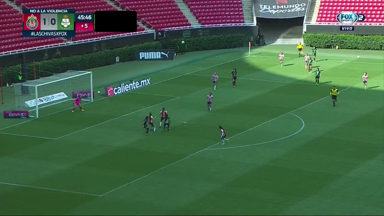 📹#NoTeLoPierdas

¡CINTHYA PERAZAAAA! 😱

 Con este disparo a puerta el balón se fue a las redes. Un tremendo gol 🤌🏼

#VamosPorEllas👊🏼”