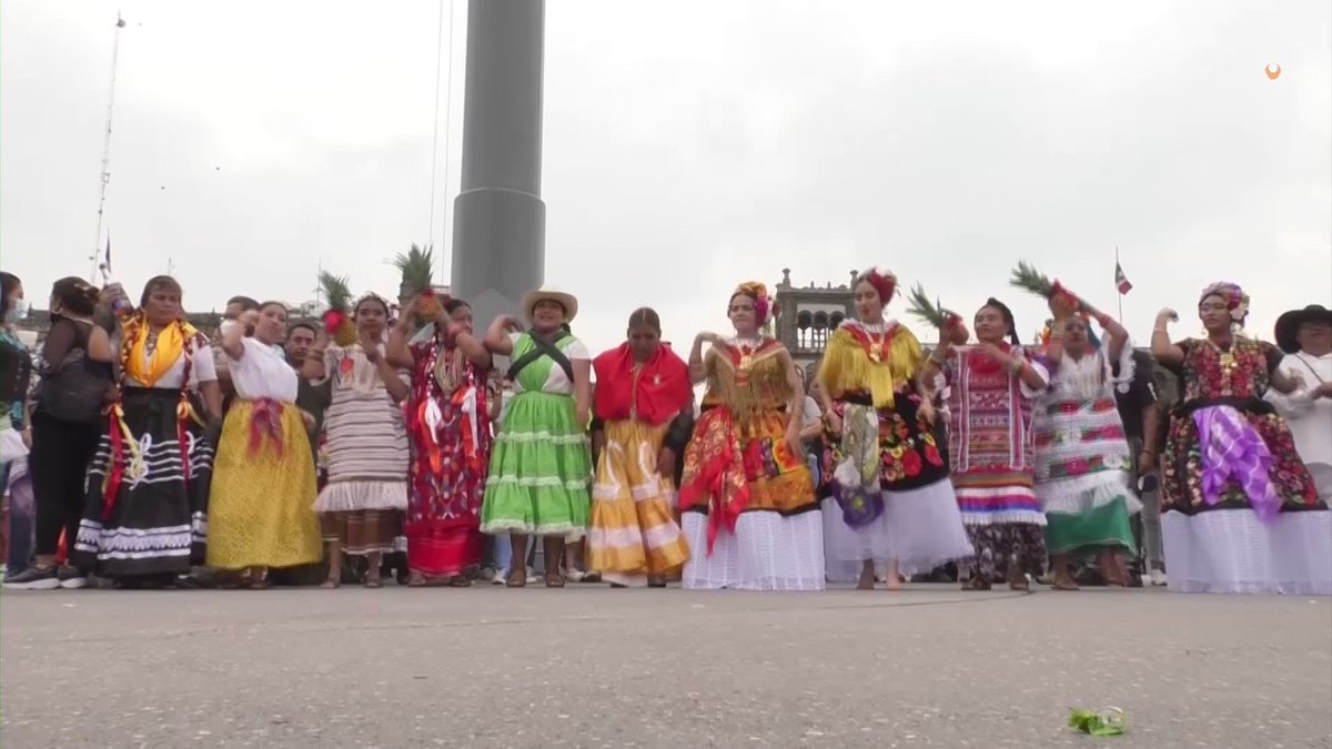 Watch dressed in traditional garments dancers from different parts of