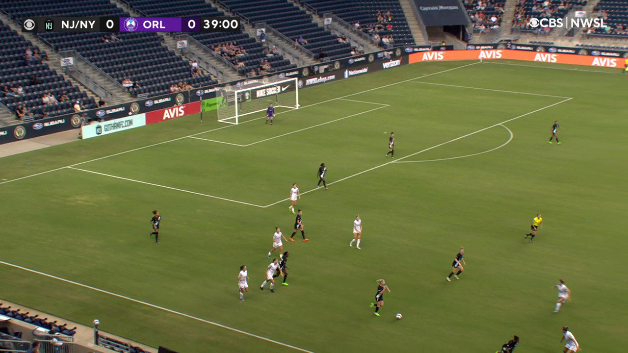 We're still scoreless at Subaru Park thanks to 𝘵𝘩𝘪𝘴 save from @erinmcleod18! 🛑

#NJNYvORL | @ORLPride”