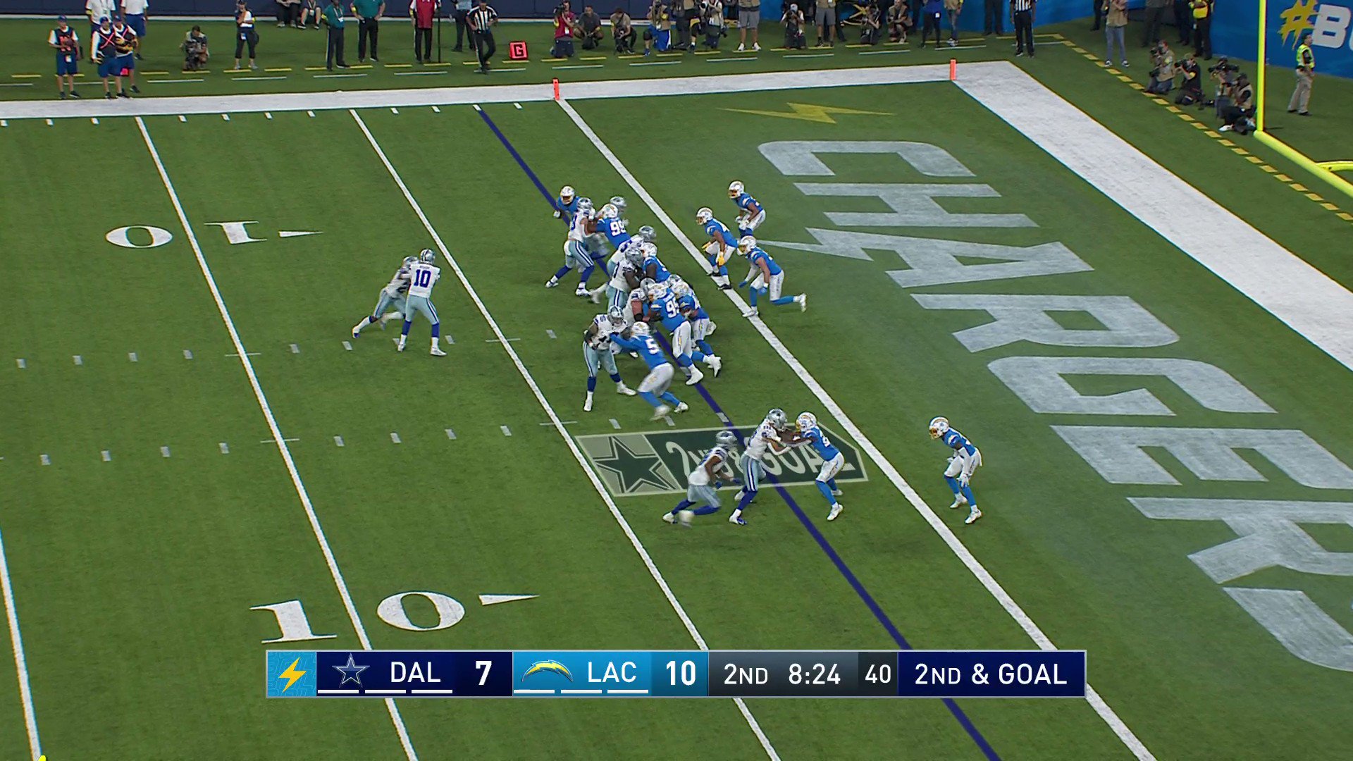 NFL on Twitter "Rico Dowdle puts the DallasCowboys back ahead. 👀