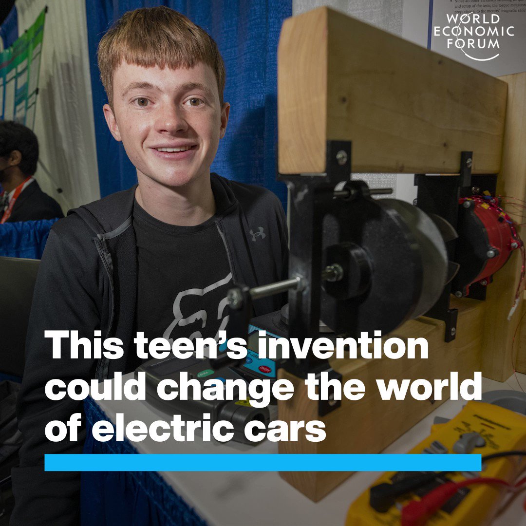 World Economic Forum on Twitter "This high school student has invented