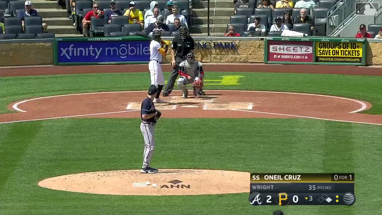 MLB on Twitter "122.4 MPH exit velocity! 😮 Oneil Cruz just hit the