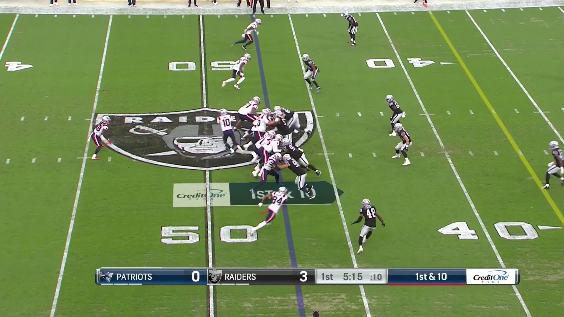 NFL on Twitter "Raiders rookie LB LukeMasterson12 intercepts the pass