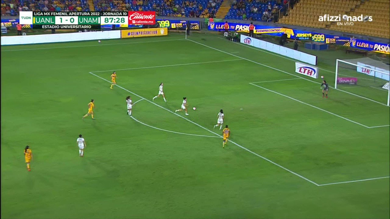📹#NoTeLoPierdas 

¡¡¡G⚽⚽⚽L!!! 

Uchenna amplío la ventaja en el marcador para las 🐯 Amazonas.

#VamosPorEllas👊🏼”