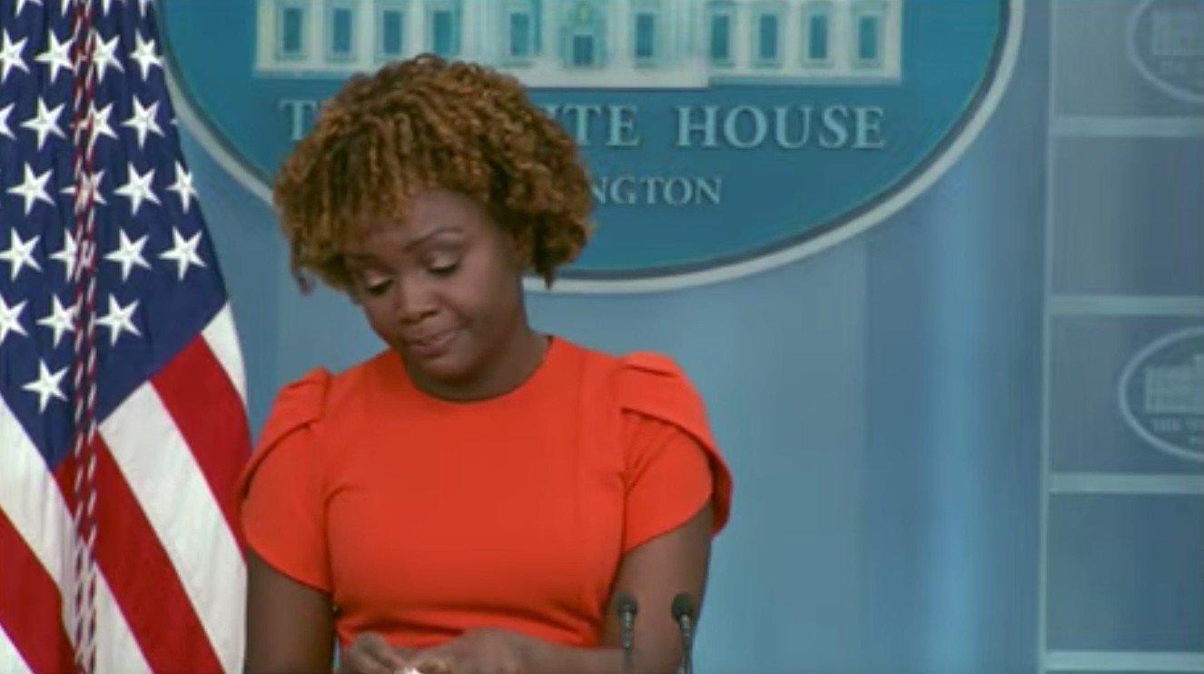 TV News Now on Twitter "WATCH Fox’s Peter Doocy grills Karine Jean