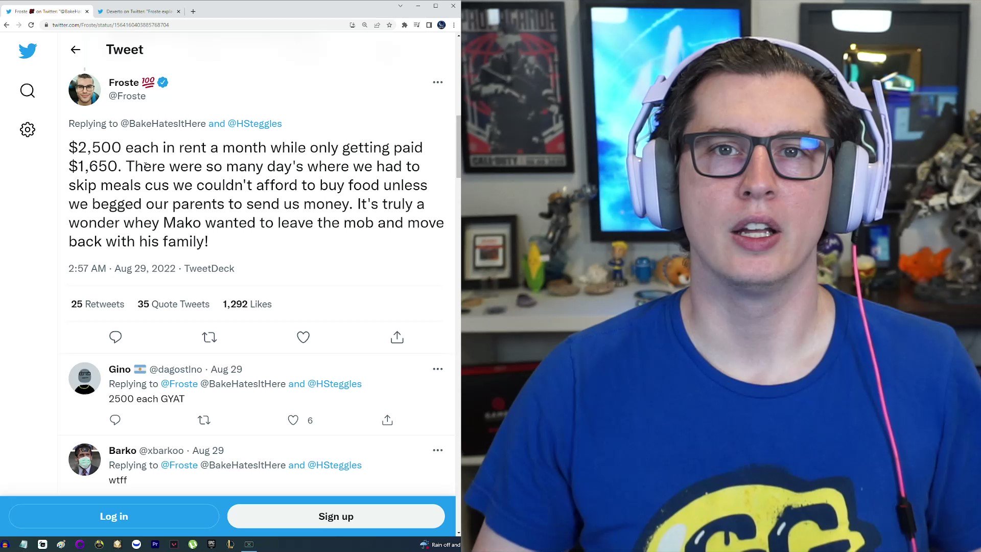 Drift0r on Twitter "Ever wonder why streamers in a team house own no