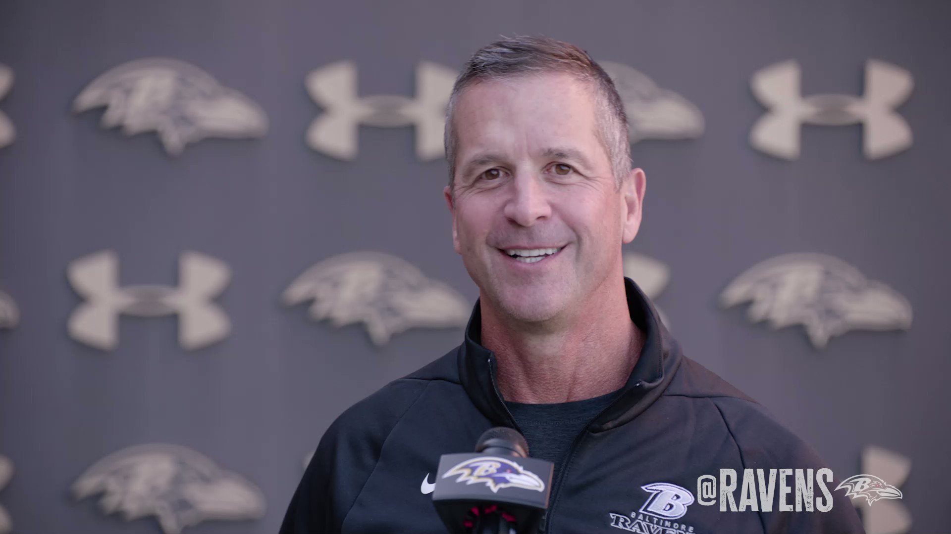 Baltimore Ravens on Twitter "Head Coach John Harbaugh with a very