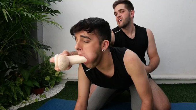 I wanted my yoga teacher to teach me exercises to enlarge my ass but he taught me to enlarge my hole