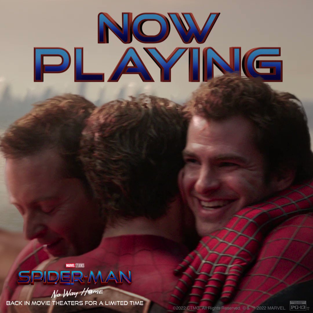 Spider-Man: No Way Home on X: End the summer with #SpiderManNoWayHome! Experience it one last time with more fun stuff for a limited time in movie theaters NOW! 🎟: /
