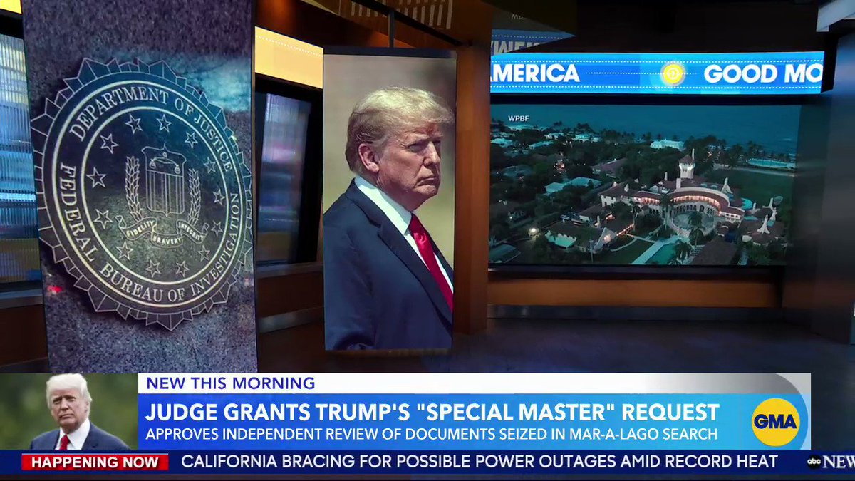 Judge Grants Trump Bid For Special Master In Document Search