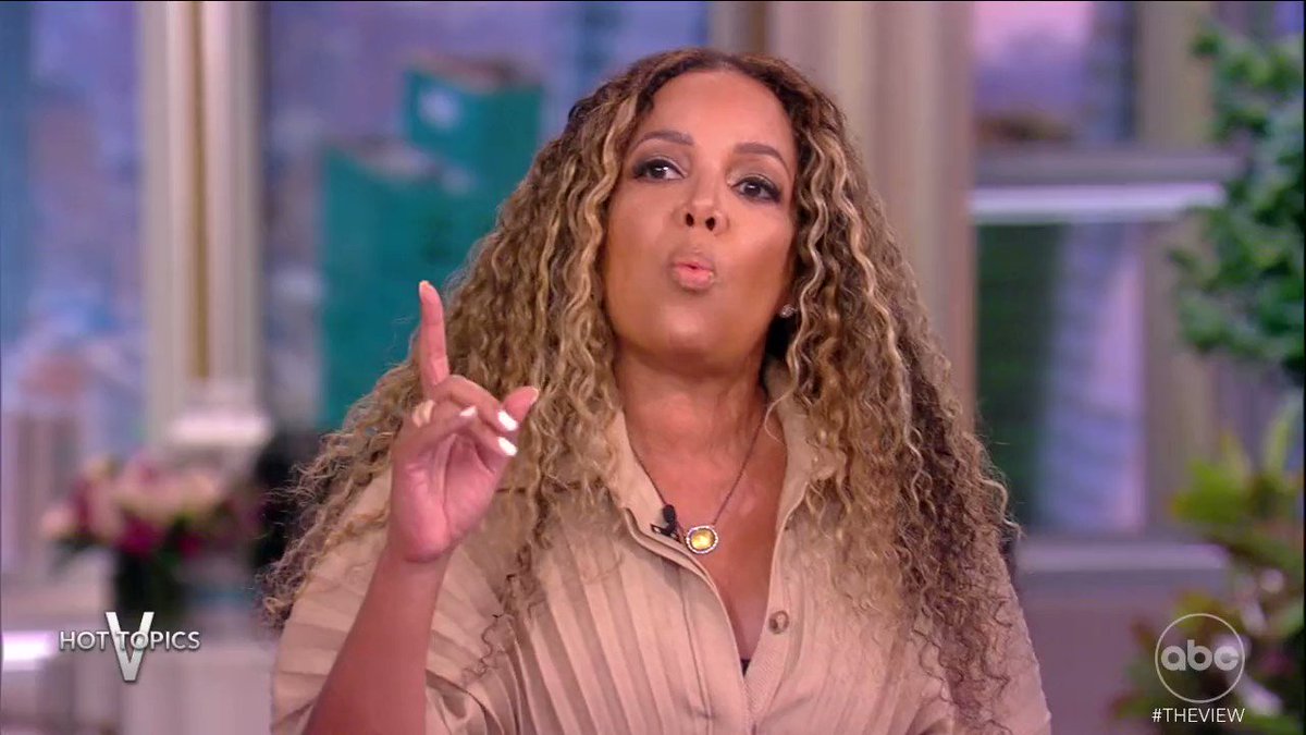 The Post Millennial on Twitter "The View’s Sunny Hostin on FBI raiding