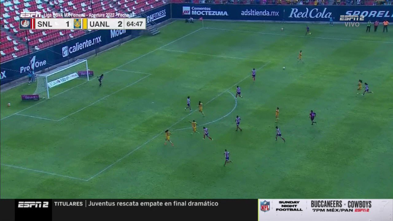 📹#NoTeLoPierdas

¡¡¡G⚽⚽⚽L!!!

Anika Rodríguez marcó el que es su segunda diana como jugadora de Tigres y el tercero del encuentro para su equipo. 🔥

#VamosPorEllas👊🏼”