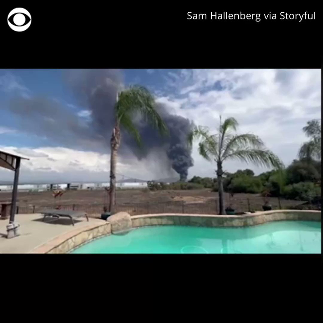 CBS News On Twitter A Massive Fire Erupted Outside A Storage CBS News On Twitter A Massive Fire Erupted Outside A Storage