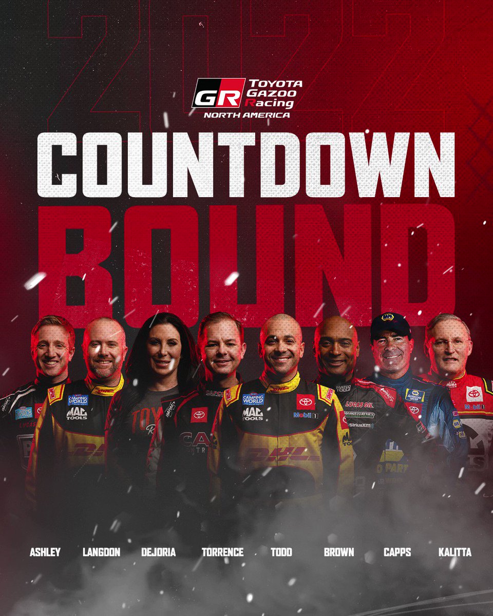 Toyota Racing on Twitter "Bring on the NHRA Countdown for the