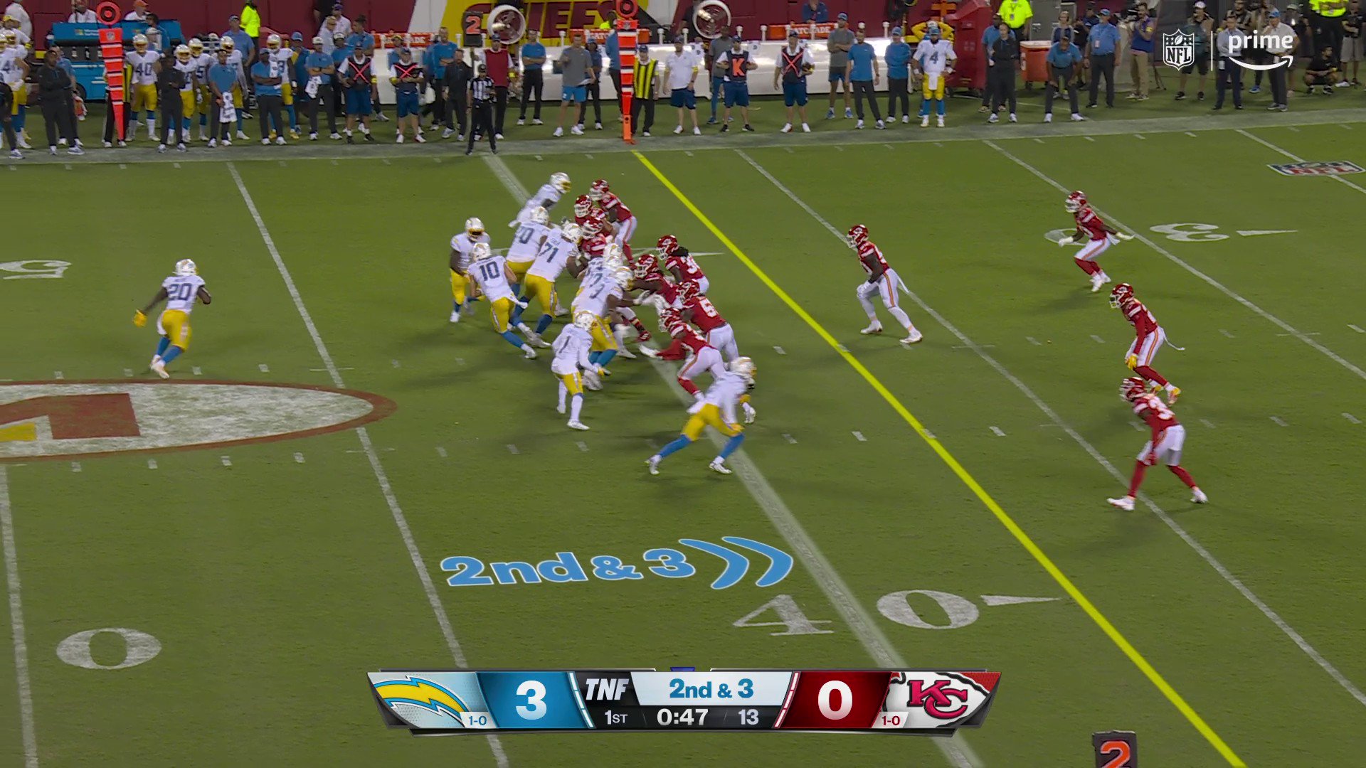 NFL On Twitter Herbie Going Deep darealmike dub BoltUp TNFonPrime 
