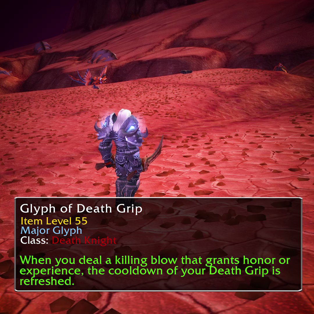 World of warcraft on twitter create glyphs with the inscription