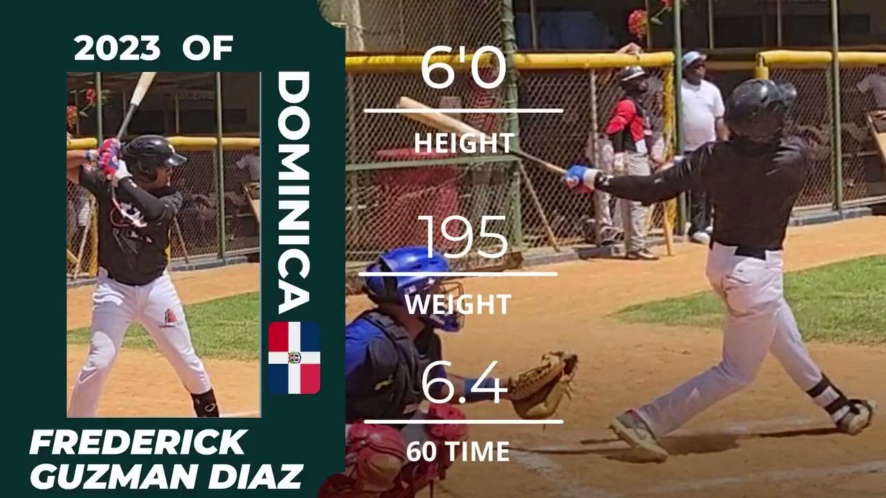 Kei Hashimoto on Twitter "Frederick Guzman Diaz uncommitted 2023