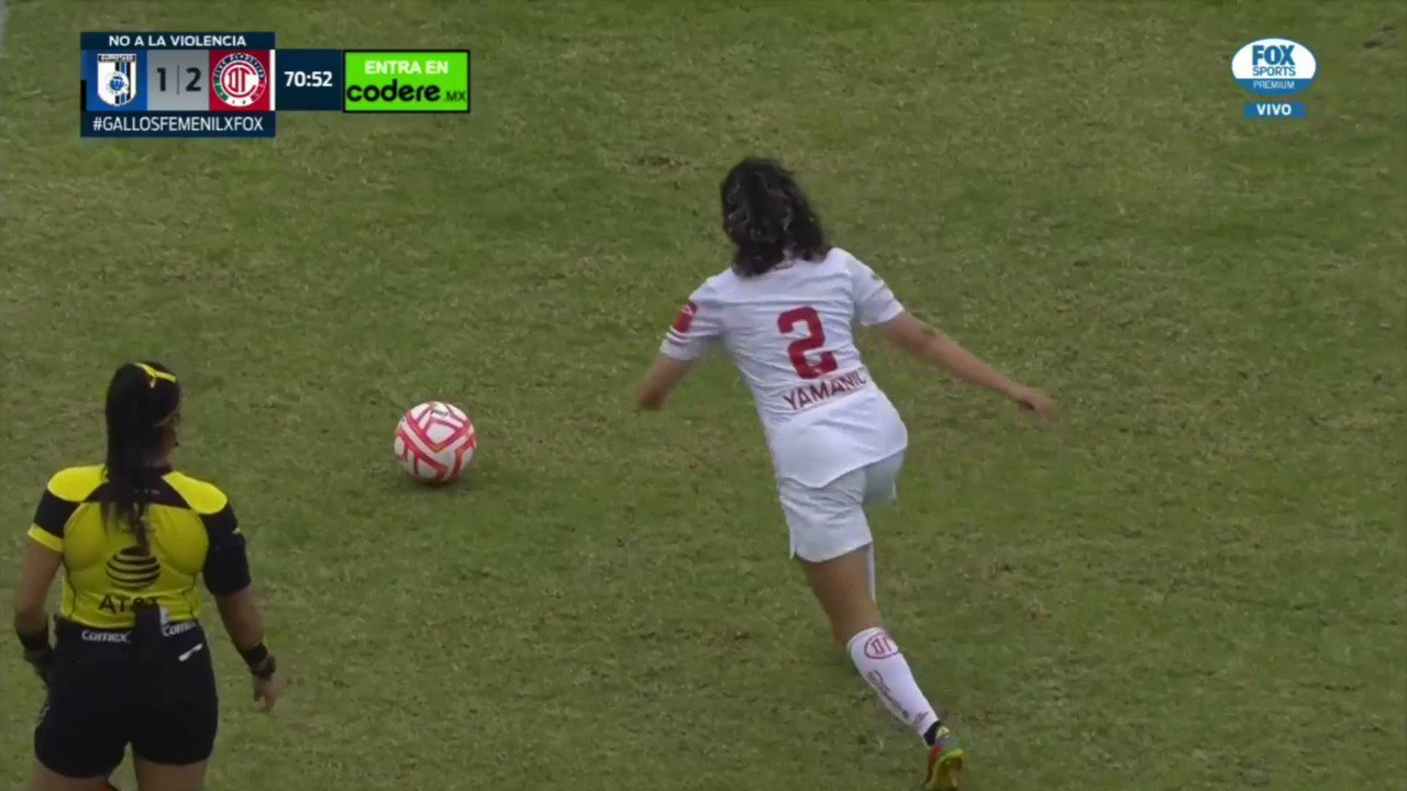 📹#NoTeLoPierdas

¡¡¡G⚽⚽⚽L!!!

Con un centro de Jazmín López, Zaira Miranda remataba de cabeza para el tercero de Toluca. 😈

#VamosPorEllas👊🏼”